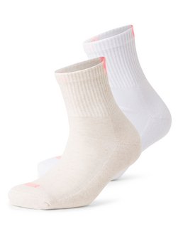 Artikelbild Damen Socken im 2er-Pack von Puma in weiß mehrfarbig uni