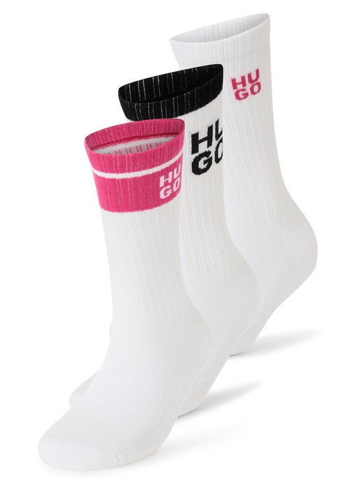 Damen Socken im 3er-Pack - 3P QS LOGO RIB CC W
