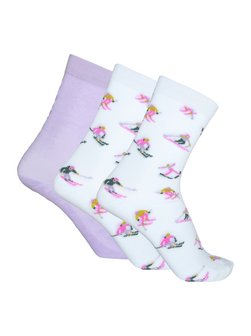 Damen Socken im 3er-Pack