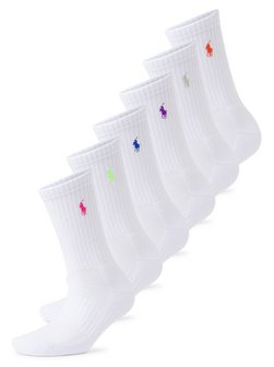Artikelbild Damen Socken im 6er-Pack von Polo Ralph Lauren in weiß uni