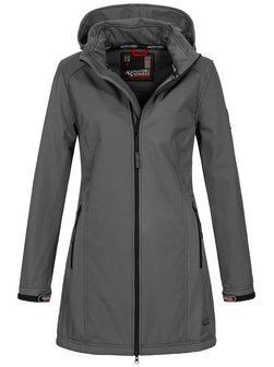 Artikelbild Damen Softshelljacke  -  Alessia von Alessandro Salvarini in grau uni