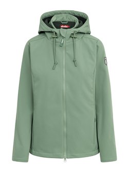 Artikelbild Damen Softshelljacke von Derbe in grün uni