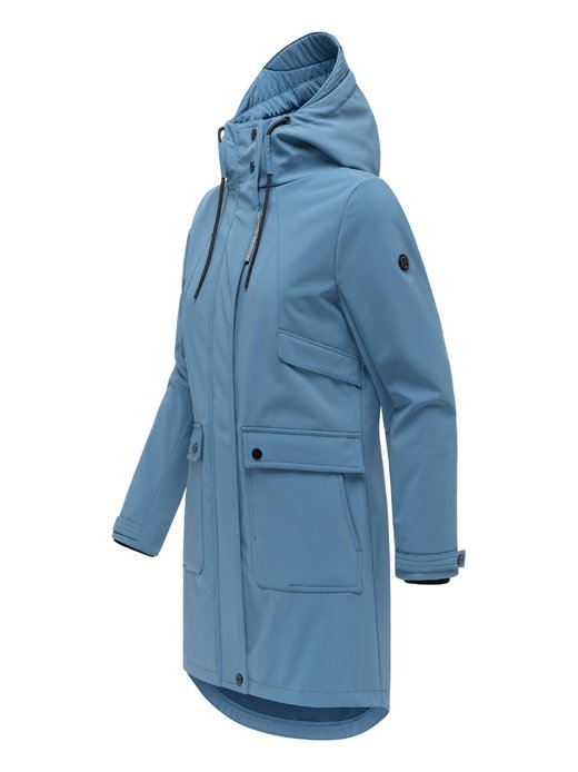 Damen Softshellmantel - Morgennebel 14