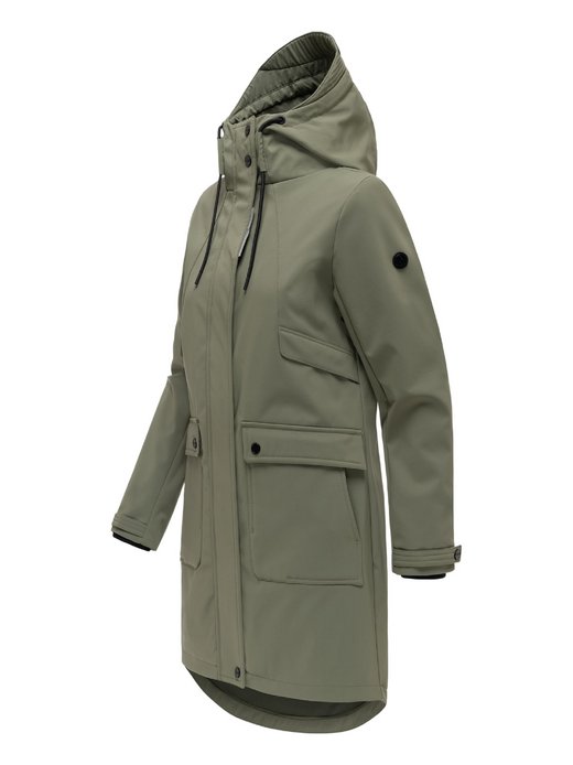 Damen Softshellmantel - Morgennebel 14