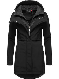 Artikelbild Damen Softshellmantel - Ybela von Ragwear in schwarz uni