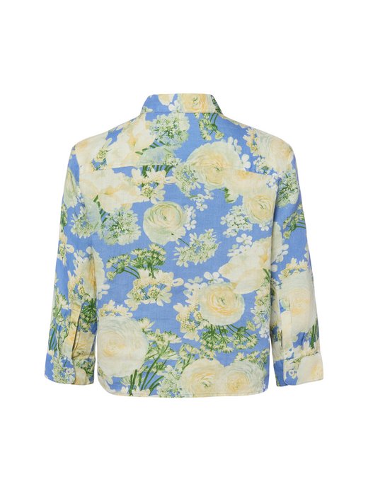 Damen Sommerbluse aus Leinen - Liane