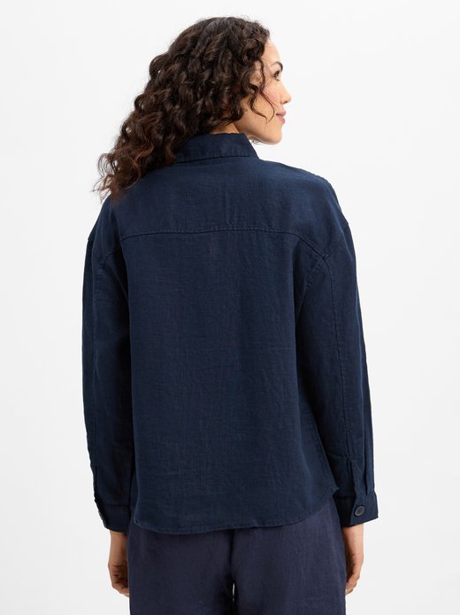 Damen Sommerbluse aus Leinen