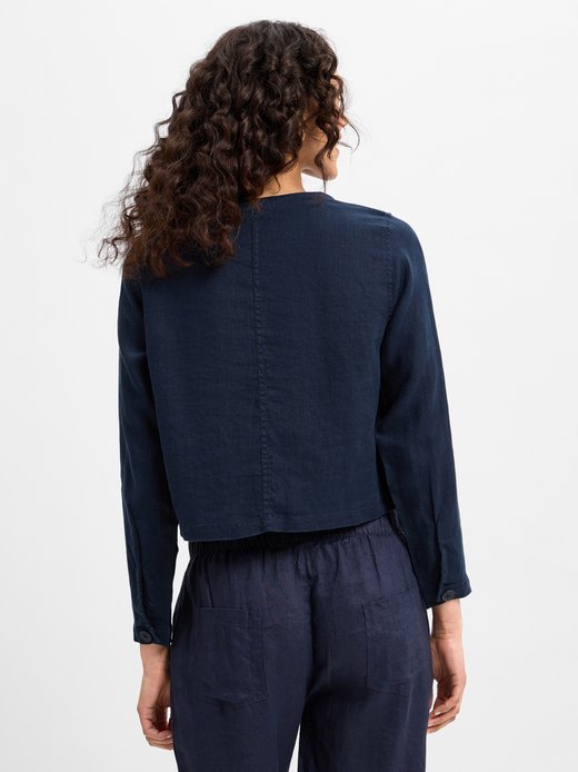 Damen Sommerbluse aus Leinen