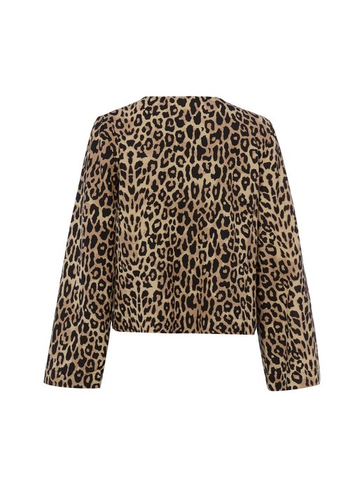 Damen Sommerbluse mit Leinen-Anteil - VIPrisilla