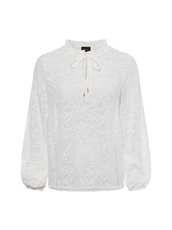 Artikelbild Damen Sommerbluse von s.Oliver BLACK LABEL in ecru strukturiert