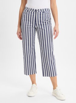 Artikelbild Damen Sommerhose - Chiara von MAC in indigo weiß gestreift
