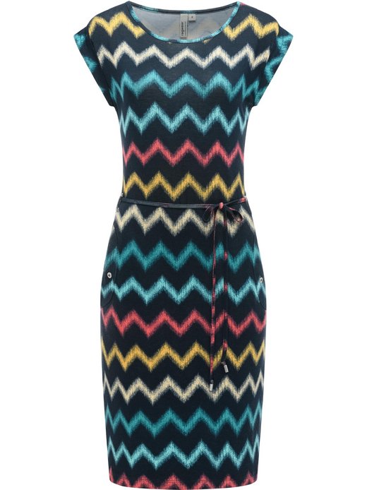Damen Sommerkleid - Taggien Print
