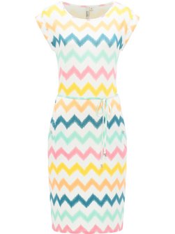 Damen Sommerkleid - Taggien Print