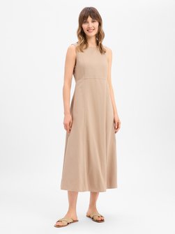 Damen Sommerkleid mit Leinen-Anteil