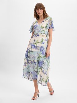 Artikelbild Damen Sommerkleid von Lipsy in blau lind gemustert