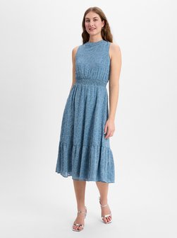 Artikelbild Damen Sommerkleid von zero in hellblau gemustert