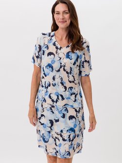 Artikelbild Damen Sommerkleid von Frank Walder in blau gemustert