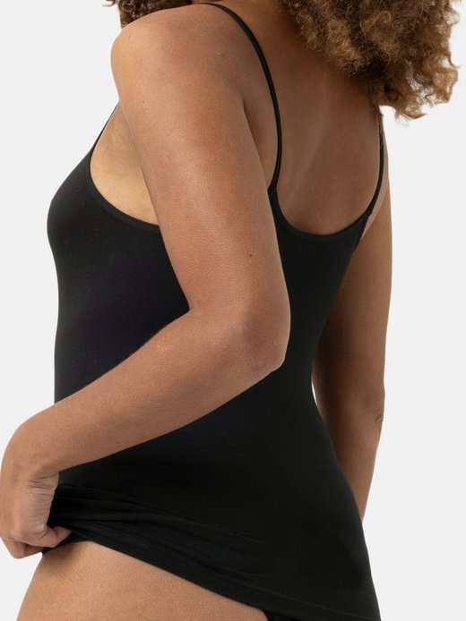 Damen Spaghetti Top - 3er Pack Modal Pure