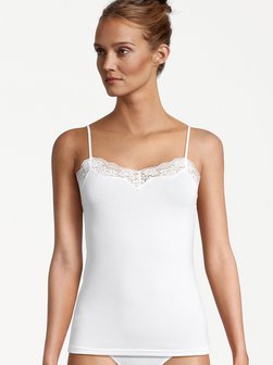 Artikelbild Damen Spaghetti Top - 3er Pack Romance von Nina von C. in weiß uni