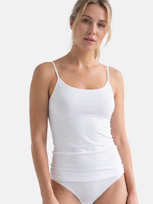 Damen Spaghetti Top - 6er Pack Modal