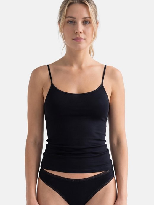 Damen Spaghetti Top - 6er Pack Modal