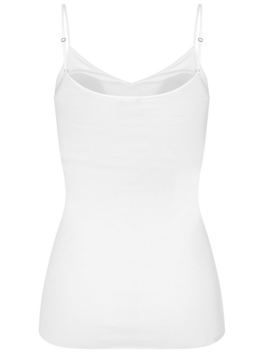Damen Spaghettitop  -  Cotton Seamless Padded