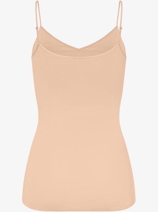 Damen Spaghettitop  -  Cotton Seamless Padded