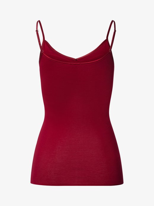 Damen Spaghettitop  -  Cotton Seamless Padded