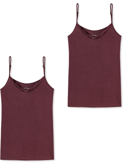 Damen Spaghettitop  -  Feminine Lace