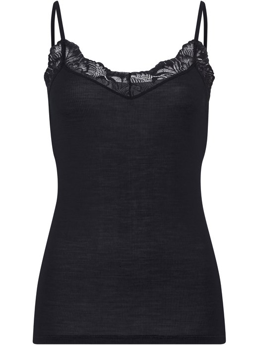 Damen Spaghettitop  -  Woolen Lace