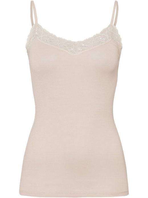 Damen Spaghettitop  -  Woolen Lace
