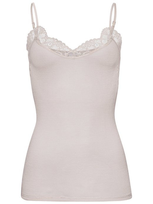 Damen Spaghettitop  -  Woolen Lace