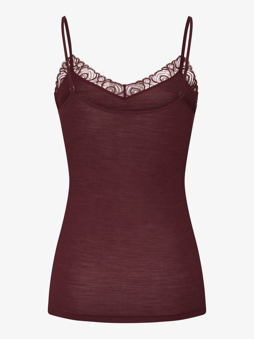 Damen Spaghettitop  -  Woolen Lace