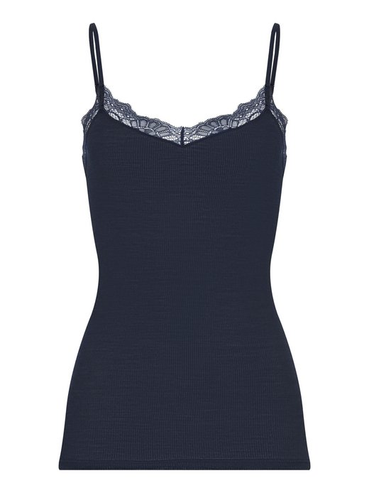 Damen Spaghettitop  -  Woolen Lace