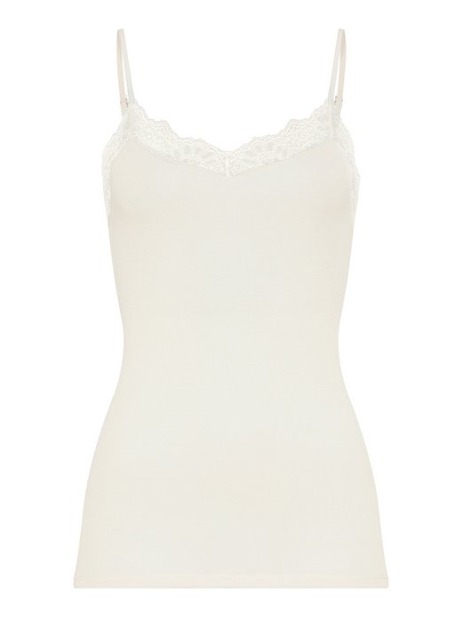 Damen Spaghettitop  -  Woolen Lace