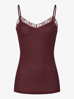 Damen Spaghettitop  -  Woolen Lace