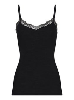 Damen Spaghettitop  -  Woolen Lace