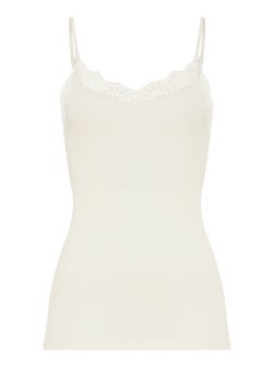 Damen Spaghettitop  -  Woolen Lace