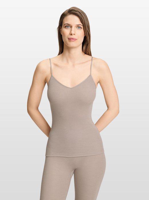 Damen Spaghettitop  -  Woolen Silk
