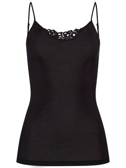 Artikelbild Damen Spaghettitop  -  Woolen Silk von Hanro in schwarz uni