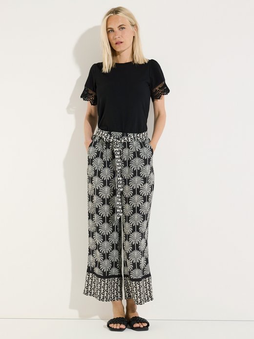 Damen Spitzen-Shirt