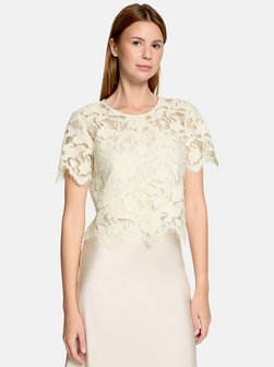 Damen Spitzen T-Shirt