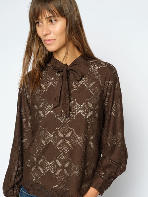 Damen Spitzenbluse - MMTamlyn