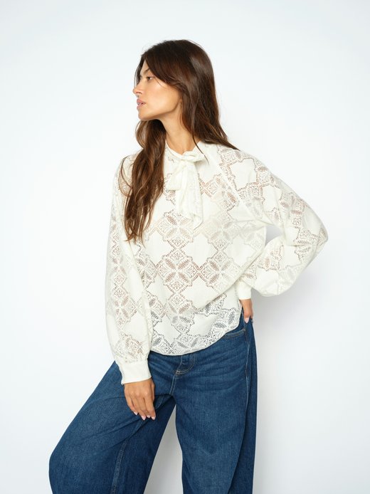 Damen Spitzenbluse - MMTamlyn