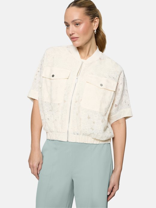 Damen Spitzenjacke