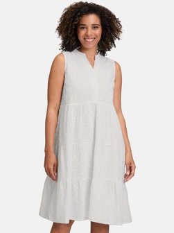 Artikelbild Damen Spitzenkleid von Cartoon in weiß gemustert