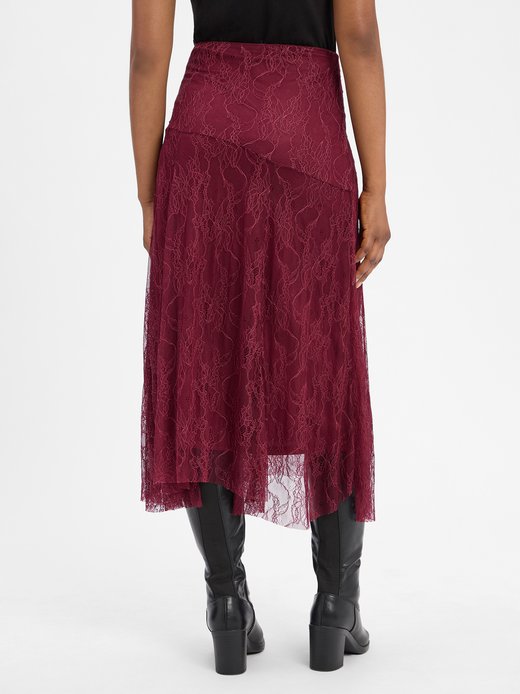 Damen Spitzenrock