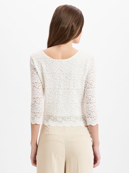 Damen Spitzenshirt