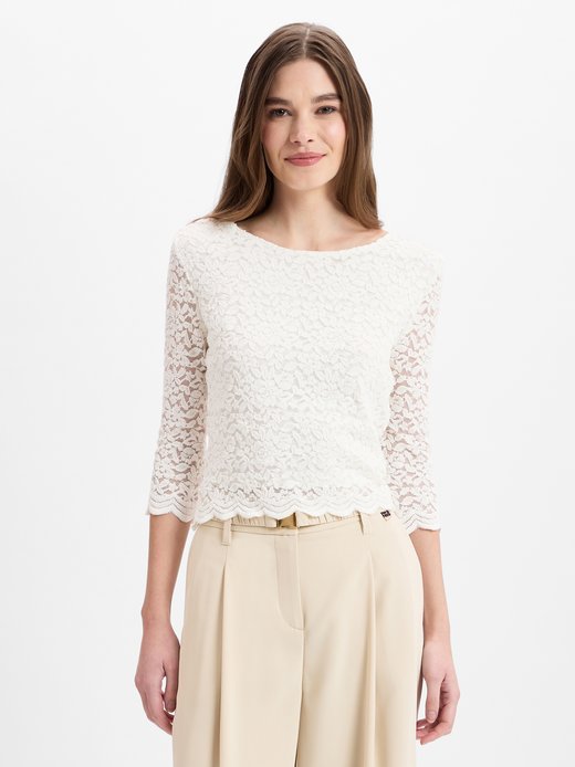 Damen Spitzenshirt