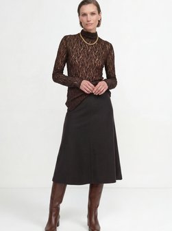 Damen Spitzenshirt